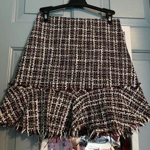 Francesca’s tweed skirt